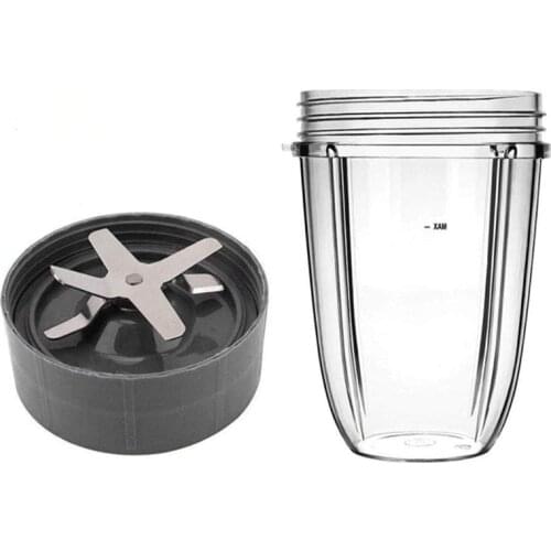 Blender Replacement Parts for Nutribullet 600W/900W Blender 18Oz Cups & Replacement Extractor Blade Replacement Parts