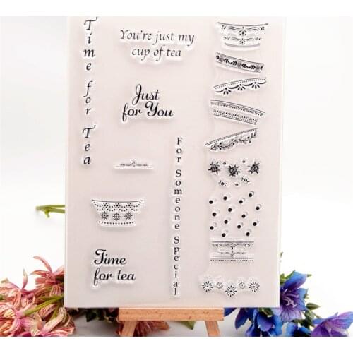 15x21cm Ornament Transparent Seal Clear Stamps Silicone Seal TPR Halloween Christmas Roller stamps DIY Scrapbook Album Card