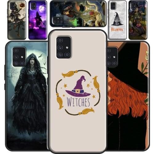 Halloween Wicked Witch Case For Samsung A52 A72 A12 A32 A42 A10S A20S A30 A40 A50 A70 A21S A20e A11 A41 A51 A71