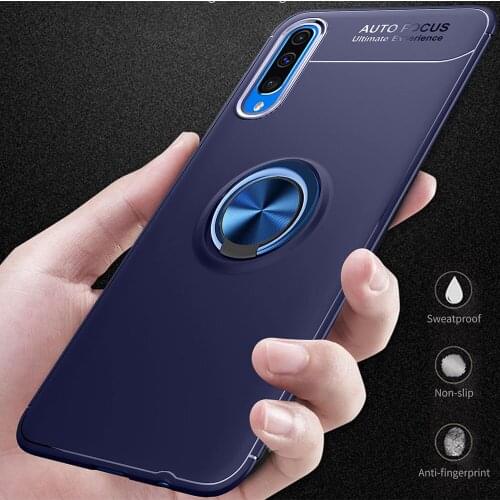 Finger Ring Case For For Samsung Galaxy A50 A30 A10 Case Car Stand Holder Phone Case For Samsung A7 2018 M20 M10 A70 A40 Case