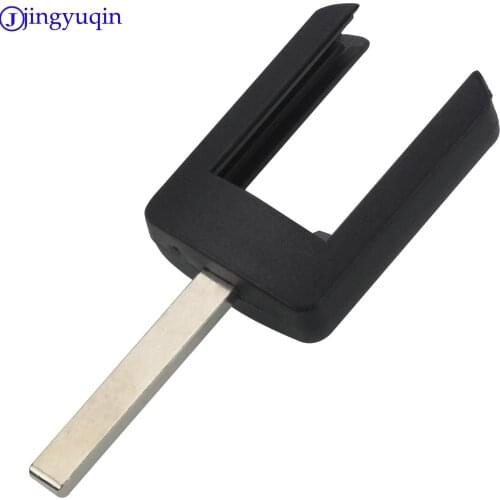 Jingyuqin 10p Best Price For Vauxhall Opel Vectra Astra Zafira Remote Key Fob Shell With HU100 Blade