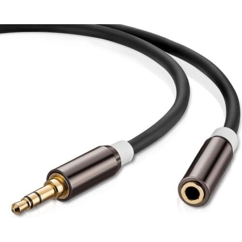 LBSC Jack 3.5 mm Audio Extension Cable for Huawei P20 lite Stereo 3.5mm Jack Aux Cable for Headphones Xiaomi Redmi 5 plus PC