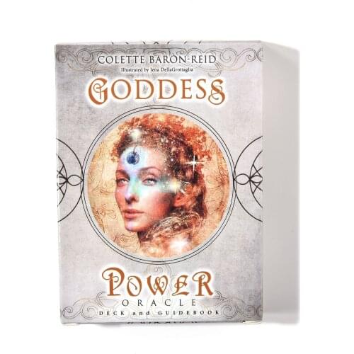 Goddess Power oracle cards Tarot Deck cards read the mythic fate divination for fortune games 52 cards
