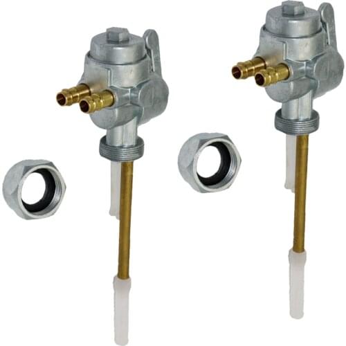 MagiDeal 2pcs Gas Tank Fuel Valve Petcock Switch for Kawasaki KZ900 KZ1000