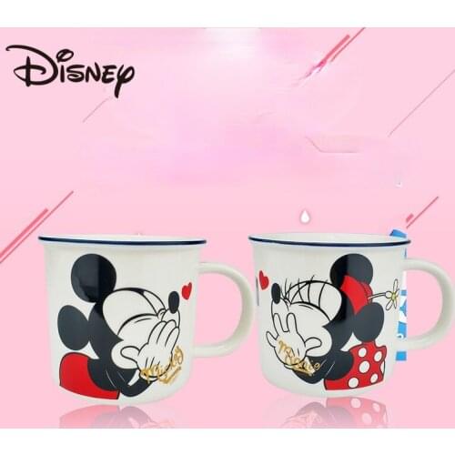Disney Maker Mickey Minnie to Maker Creative Cartoon Ceramic Maker Home Large Capacity Coffee Maker Couple Drinking Maker