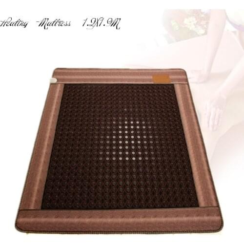 2017 new massage mattress price korea heated mattress thermal heating massage bed with sleeping eye cover Drop Shipping 1.2X1.9M