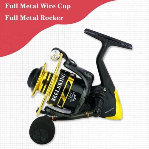 New Hot Sale Fishing Fishing Reel, Fishing Gear, SF1000-SF7000 , Fishing Line Spinning Wheel，Fishing Reel , Metal Rocker, No Gap