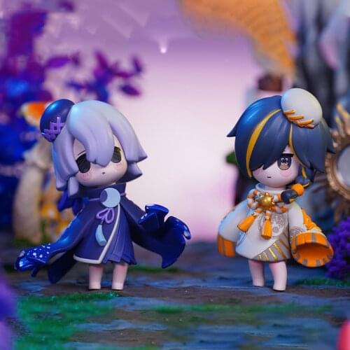 Blind Box Toys Original Lets Catch The Monster Second Series Model Style Cute Anime Figure Gift Surprise Box