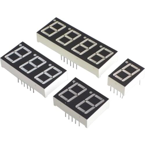 0.56 inch 7 Segment 1bit 2bit 3bit 4bit Digital Tube Red Common Cathode LED Digit Display