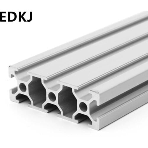 100-700mm Arbitrary Cutting European standard 2060 aluminum profile aluminum alloy profile Engraver countertop profile