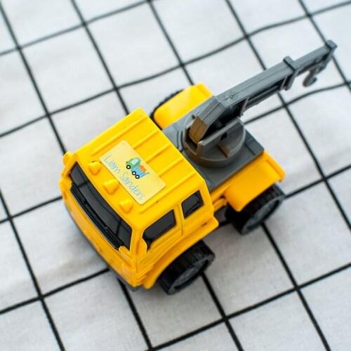 #13BGJ-Free postage-13x26mm Colorful label sticker school supplyExcavator stickers, small name stickers, cute name stickers