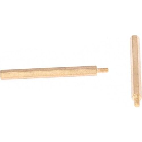 20 Pcs M3 Male x M3 Female Hexagonal Thread PCB Standoff Spacer 50mm Body Length