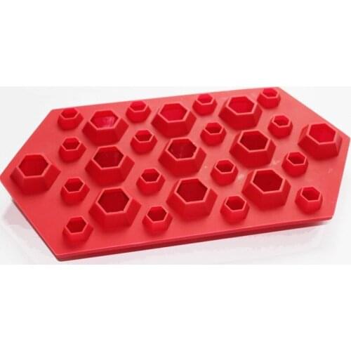 3D Diamonds Gem Cool Ice Cube Chocolate Soap Tray Mold Silicone Fodant Moulds Drop Shipping