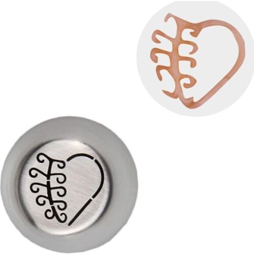 Free Shipping Stainless Steel 18/8 Cake Decorating Icing Piping Nozzle for Valenties' Day #VD006