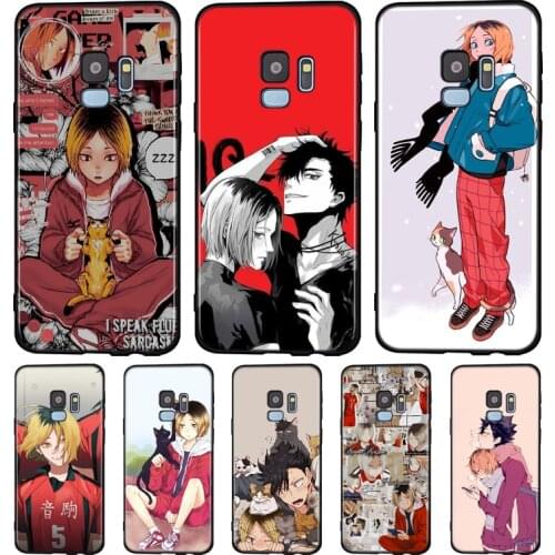 Kozume Kenma Haikyuu Anime Silicone Case For Samsung Galaxy A9 A8 A7 A6 A6S A8S Plus A5 A3 Star 2018 2017 2016 Phone Case