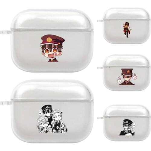 Funny Anime Jibaku Shounen Hanako kun TPU Case For Airpods Pro Earphone Case For Airpods Wireless Bluetooth Case For AirPods 3