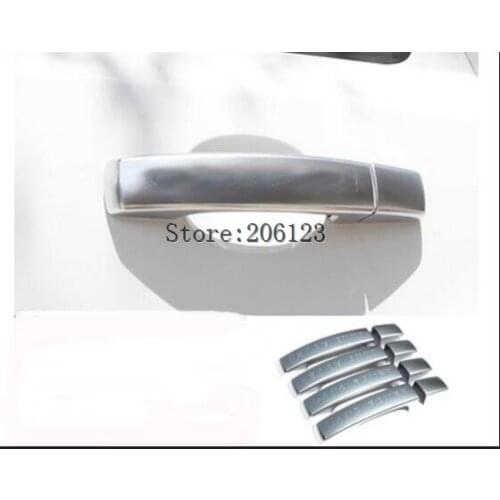 With logo For 2006-10 Land Rover Freelander 2 LR2 Discovery 3 LR3 Range Rover Sport 2006-09 Chrome Door Handle Cover Trim