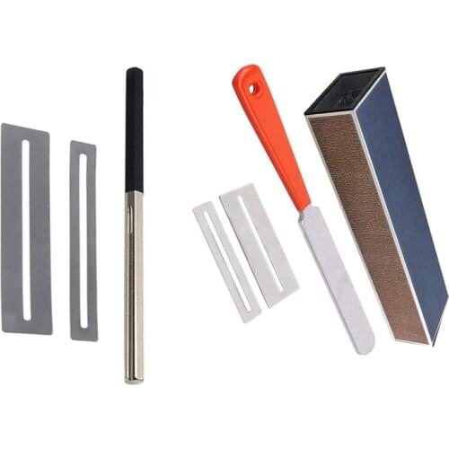 Guitar Fret Tools Crowning File Fret Dressing File + Fretboard Guard Protector & Guitar Fingerboard Luthier Tool