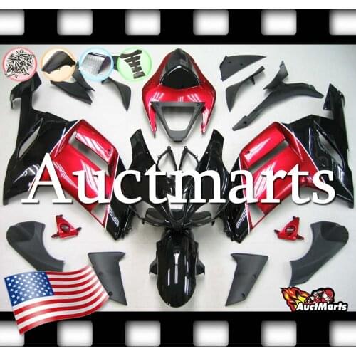 For Kawasaki Ninja ZX6R 2007 2008 07 08 Injection Plastic Fairing Kit (P/N:3i47)