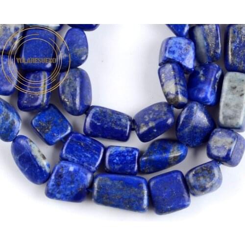Irregular Natural Lapis Lazuli Stone Beads Freeform Loose Spacer Gemstones Beads For Jewelry Making Diy Bracelet Charms 8-10mm