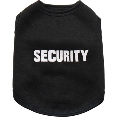 Pet Dog Clothes for Small Dogs Summer Clothes Chihuahua Puppy Clothing Shirt Spring Cotton Vest Security Vest Ropa Para Perros