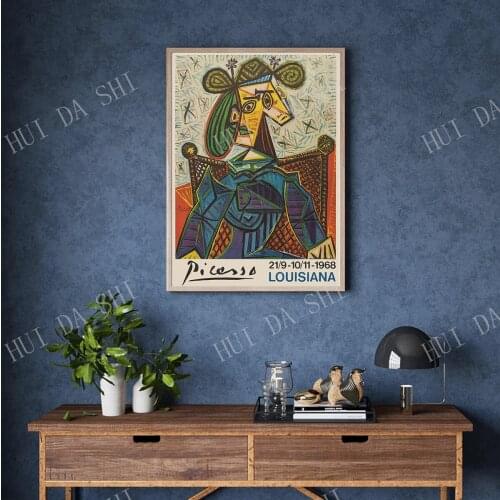 Picasso Print, Pablo Picasso, Picasso Vintage Poster, Picasso Museum Poster, Picasso Art Print, Picasso Wall Decor