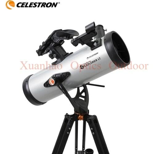 Celestron StarSense Explorer SSE LT 114AZ Smartphone App-Enabled Professional 114mm Newtonian Reflector Astronomical Telescope