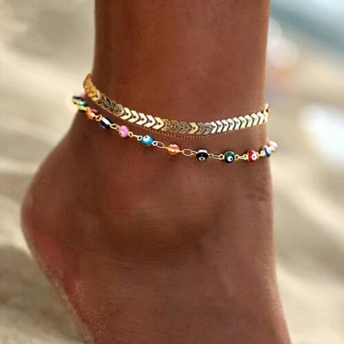 RINHOO FRIENDSHIP Bracelets On The Leg
