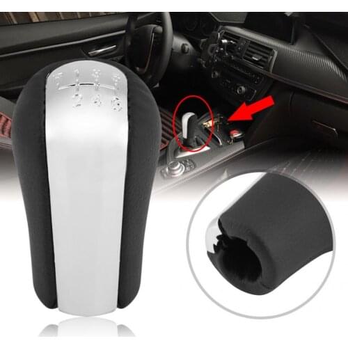 6 Speed Gear Shift Lever Knob Black&Silver for Toyota AYGO/Verso/Corolla /RAV4/VENSIS/Vitz/Yaris