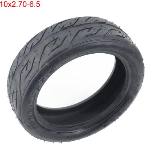 10x2.7-6.5 Vacuum Tire 10 Inch Explosion Proof Tire For Electric Scooter Tubeless 10 Inch Explosion-proof Tire For Electric Scoo