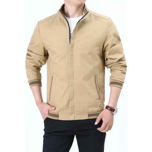 Plus Size M-5XL Casual Jacket Men Spring Autumn Outerwear Mens Jackets and Coats Male Jacket for Mens Clothing Brand