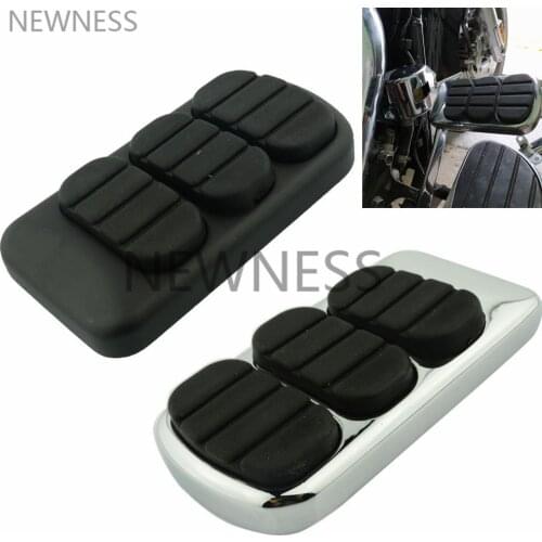 Motorcycle Aluminum Brake Pedal Pad Cover For Kawasaki Vulcan 900 1500 1600 2000 Classic Suzuki Boulevard C50 Intruder 1500 LC