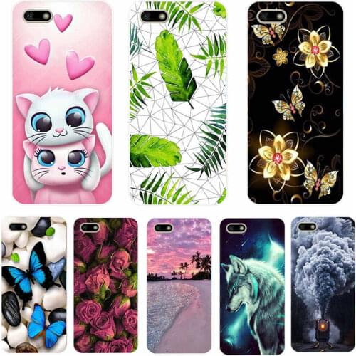 Case For Huawei Y5 lite 2018 5.45" inch silicon Phone Cases on Huawei Y5 2018 prime Back Covers 360 full protective coque