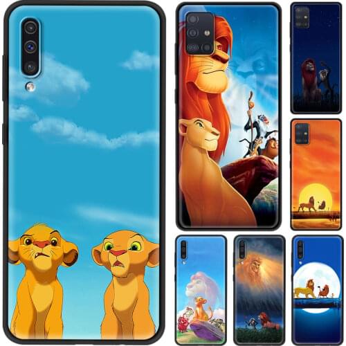 Case For Samsung A91 A72 A71 A52 A51 A42 A41 A32 A31 A21 EU A21s A12 A11 A02s A02 A01 Cover Fundas Shell Hakuna Matata Lion King