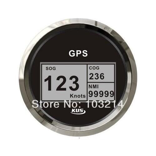 85mm digital GPS speedometer with mating antenna (SV-KY08038) for car, truck, bus, tractor