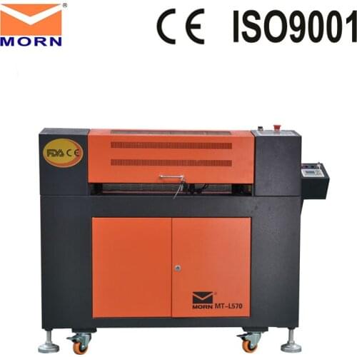 MT-L570 CO2 laser engraving laser cutting machine fiber lazer engraver for non-mental material with 700mm*500mm working area