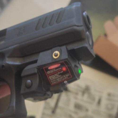 Subcompact Military Power Green Dot Laser Sight for Railed Taurus TS9 G2C CZ 75 Pistol Airsoft Weapon Guns Aiming Laser Scope