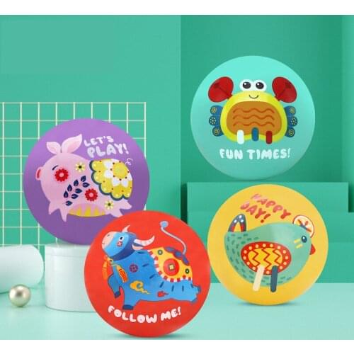 New Baby Kid Learning Beach Pool Play Ball Inflatable Educational Children Ball Toys Colorful Soft Plastic Environmental PVC ZLL