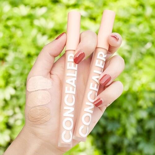 Eyes Face Concealer Liquid Cover Dark Circles Acne Cosmetics up Base Cream Make Effect Anti cernes Natural Makeup Foundatio P3S6