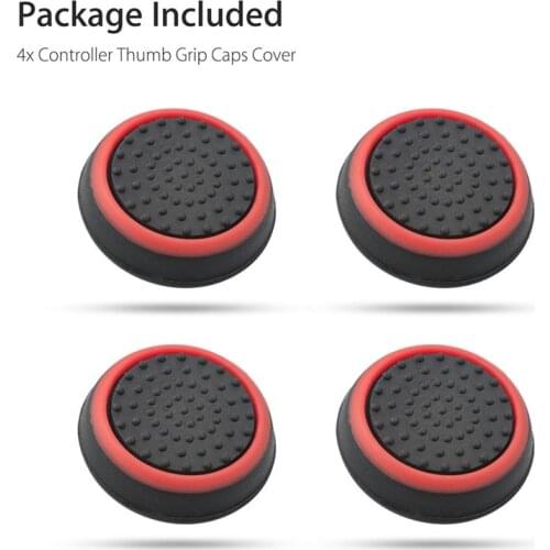 4pcs for PS3/PS4/XBOX ONE/XBOX 360 Replacement Wireless Controllers Game Accessories Silicone Thumbsticks Joystick Cap Cover new