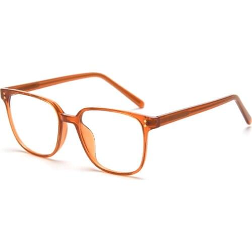 Veshion Optical Glasses Frame for Men Retro Grey Black Clear Lens Tr90 Classic Square Glasses for Women Acetate Korean Style