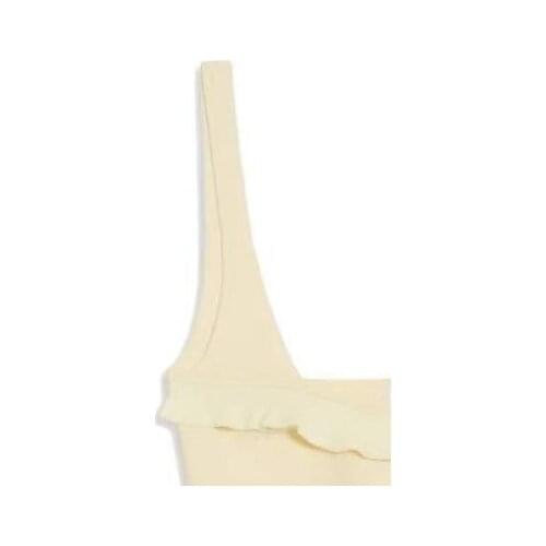 Spring/Summer 2021 New Ruffled Beaded Knitted Top Suspenders