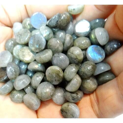 12mm Natural stone Turquoises labradorite Quartz crystal Cabochon Pendant for diy Jewelry making necklace Accessories30PCS Q5