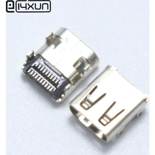 2pcs/lot 19Pin SMD Micro HDMI AF Female Jack with 4 DIP Feet HD video jack female Socket for tablet pc laptops ect