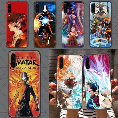 Avatar the Last Airbender Phone case For Samsung Galaxy A 3 5 7 8 10 20 21 30 40 50 51 70 71 E S 2016 2018 4G black 3D shell tpu