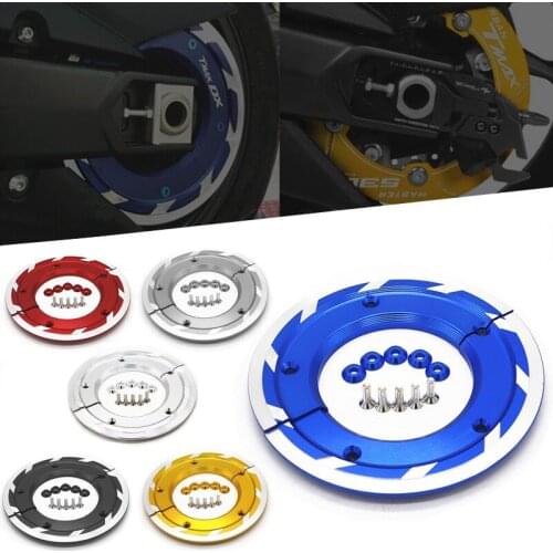 For Yamaha Tmax530 SX DX TMAX 560 tech max TMAX 2017- 2021 Motorcycle Accessories Aluminum Transmission Belt Pulley Cover