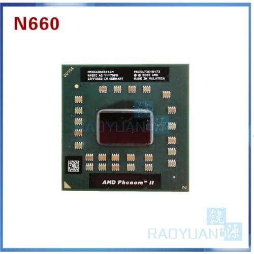 AMD Phenom Dual-Core Mobile N660 HMN660DCR23GM 3.0Ghz 35W notebook CPU laptop CPU processor Socket S1 (S1G4)