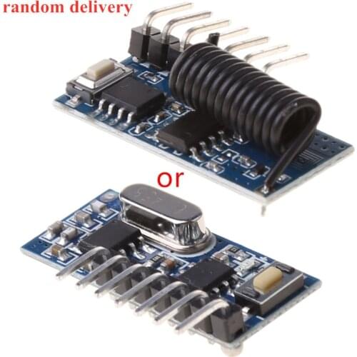 Hot 433mhz Wireless 4 Channel RF Receiver 1527 Learning Code Decoder Module For Remote Control