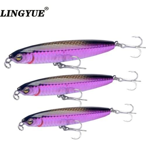 Pencil Sinking Fishing Lure 10g 14g 18g Bass Fishing Tackle Fishing Accessories Saltwater Lures Fish Bait Trolling Lure Wobblers