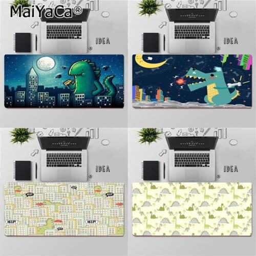 MaiYaCa Japanese cute dinosaur dragon Office Mice Gamer Soft Mouse Pad Free Shipping Large Mouse Pad Keyboards Mat
